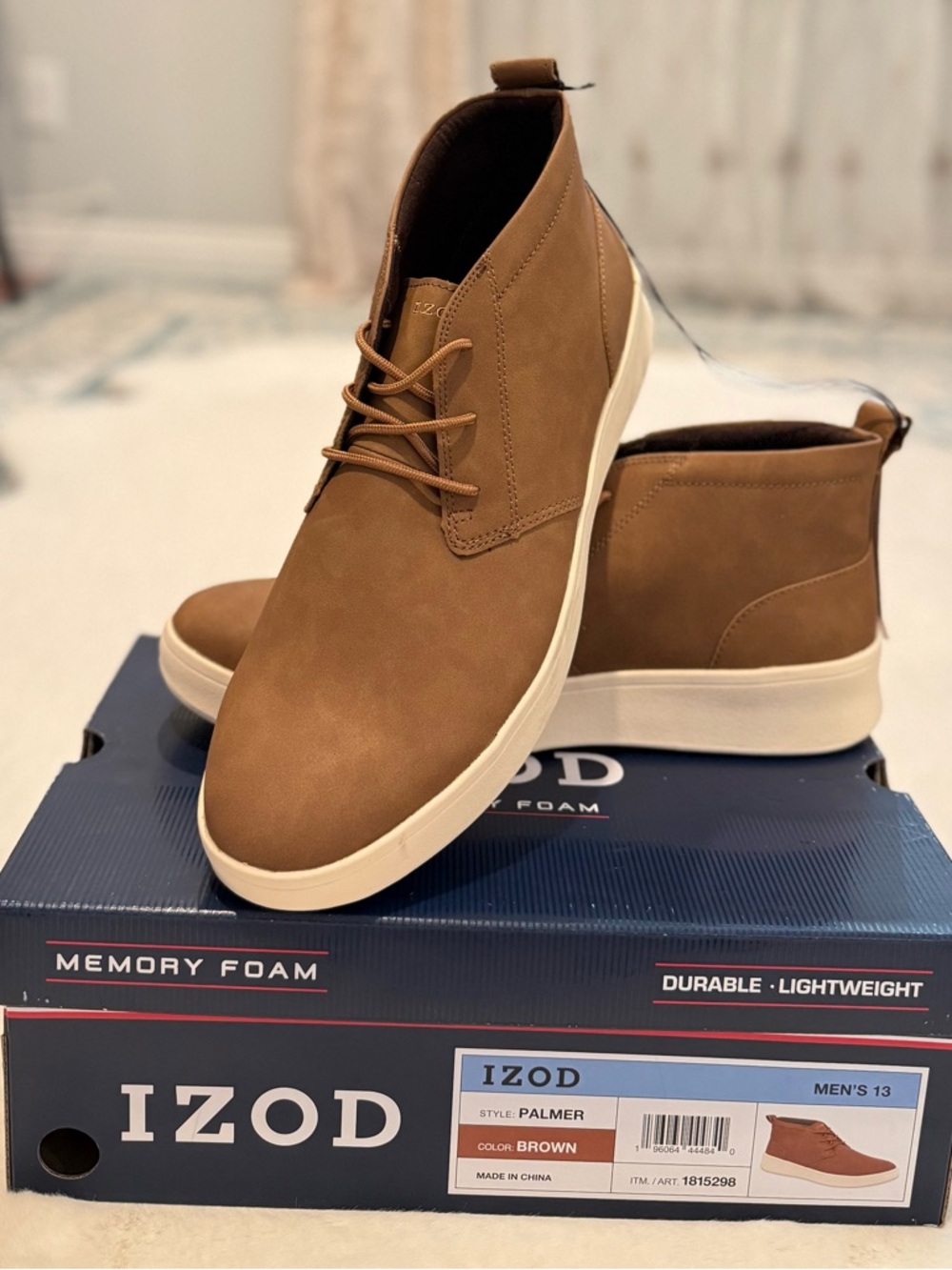 IZOD Men's Chukka Boot - Picture 14 of 16